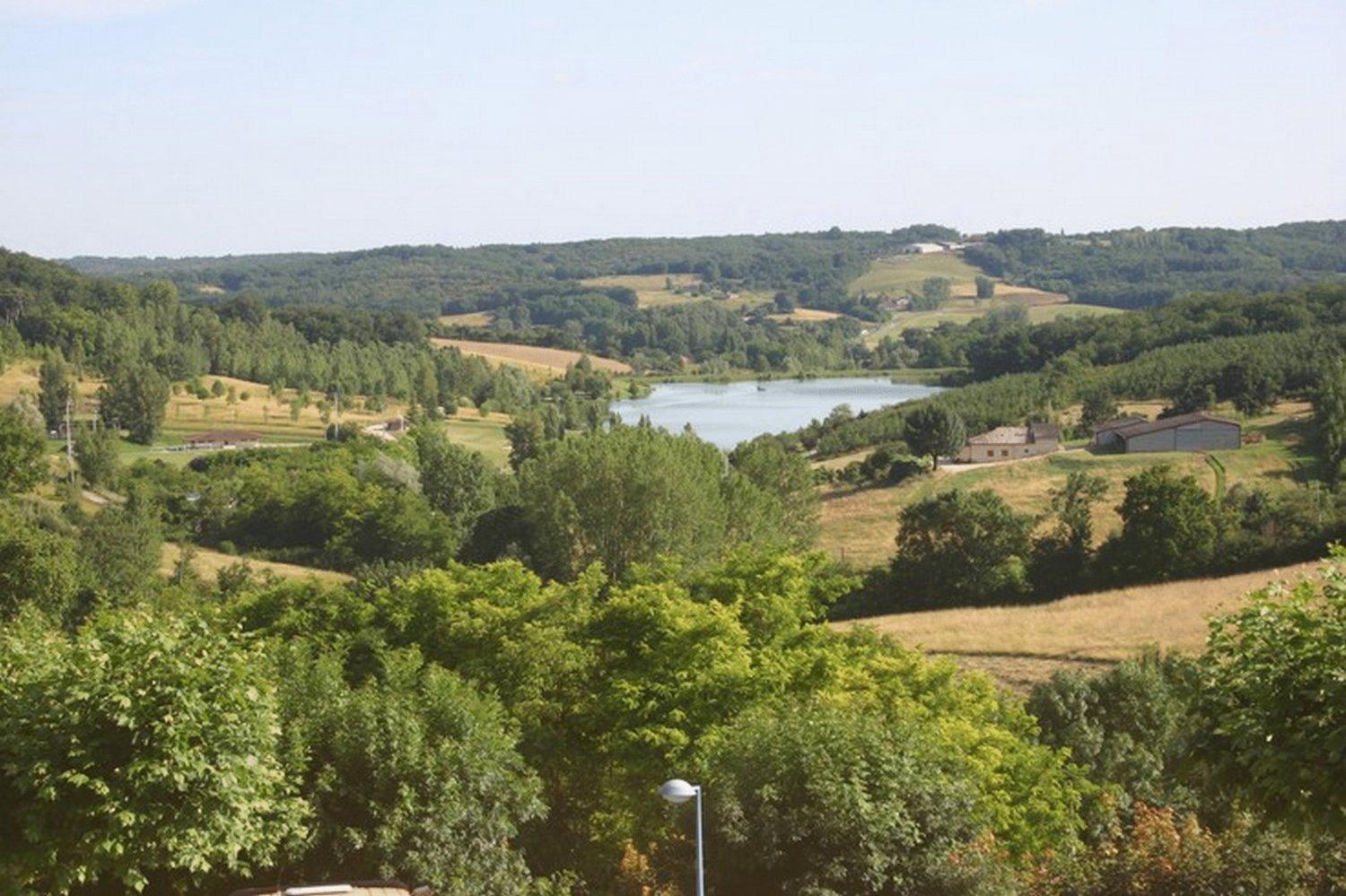 Logis L'Auberge Du Quercy Blanc Molières Exteriör bild
