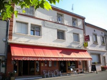 Logis L'Auberge Du Quercy Blanc Molières Exteriör bild